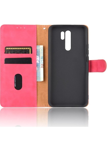 Kart Tutucu ile Xiaomi Redmi 9 Için Kılıf Kickstand Koruyucu Kapak Tam (Yurt Dışından)