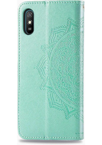 Redmi 9A Darbeye Deri Kılıf Zarif Desen Basit Flip Case (Yurt Dışından) indirimleri