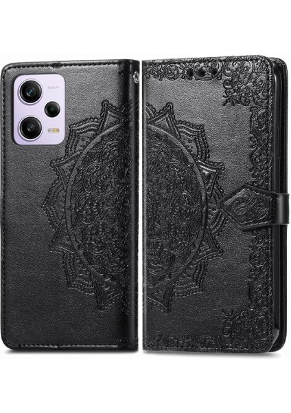 Redmi Not 12 Için Kılıf Pro Kapak Çevirin Kılıf Zarif Desen (Yurt Dışından)
