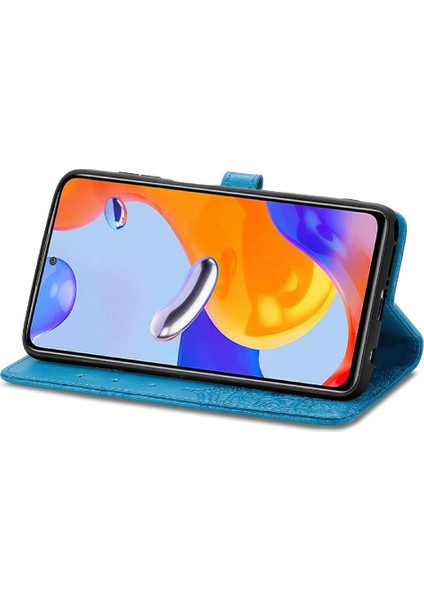 Redmi Not 11 Için Kılıf Pro Basit Iş Çevirme Kapağı Zarif Desen (Yurt Dışından)