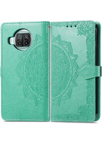 Xiaomi 10T Lite 5g Için Kılıf Kapak Çevirin Darbeye Zarif Desen Kılıf (Yurt Dışından)