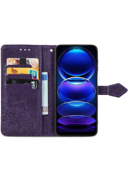 Redmi Not 12 Için Kılıf Proplus Basit Iş Deri Kılıf Darbeye (Yurt Dışından)
