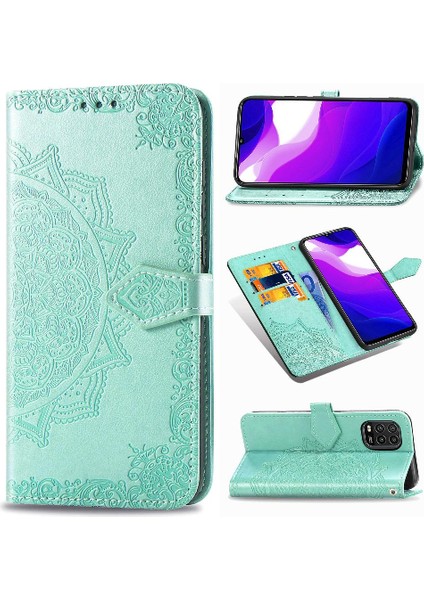 Xiaomi 10 Lite 5g Için Zarif Desen Darbeye Deri Kılıf Kapak (Yurt Dışından) fiyatları