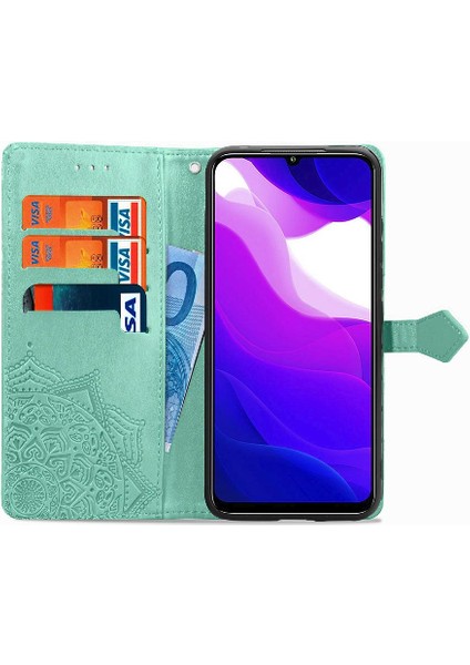 Xiaomi 10 Lite 5g Için Zarif Desen Darbeye Deri Kılıf Kapak (Yurt Dışından) fırsatları