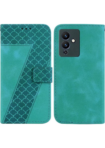 Infinix Not 12 5g Kabartmalı Desen Flip Folio Kapak Kartı Için Telefon Kılıfı (Yurt Dışından)