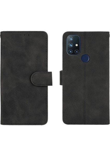 Oneplus Nord N10 Koruyucu Kapak Kartı Ekleme Deri Folyo Için Kılıf (Yurt Dışından)