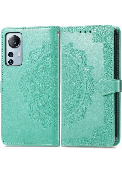 Xiaomi 12 Lite Için Kılıf Zarif Desen Kapak Kapak Darbeye Basit (Yurt Dışından)