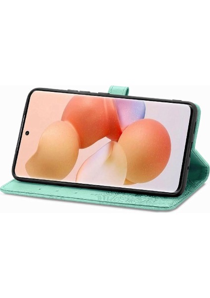 Xiaomi 12 Lite Için Kılıf Zarif Desen Kapak Kapak Darbeye Basit (Yurt Dışından)