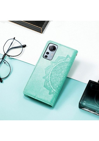 Xiaomi 12 Lite Için Kılıf Zarif Desen Kapak Kapak Darbeye Basit (Yurt Dışından)