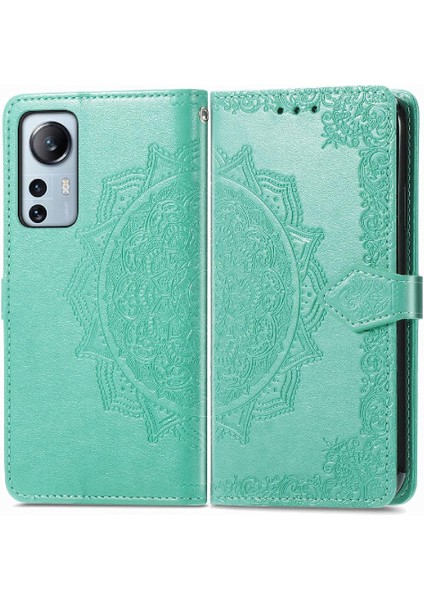 Xiaomi 12 Lite Için Kılıf Zarif Desen Kapak Kapak Darbeye Basit (Yurt Dışından)