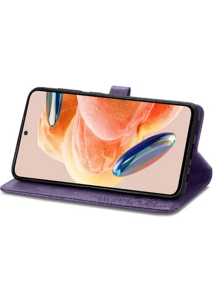 Redmi Not 12 Için Kılıf Pro 4g Darbeye Deri Kılıf Kapak Basit (Yurt Dışından)