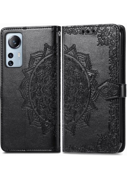 Xiaomi 12 Lite Için Kılıf Zarif Desen Kapak Kapak Darbeye Basit (Yurt Dışından)