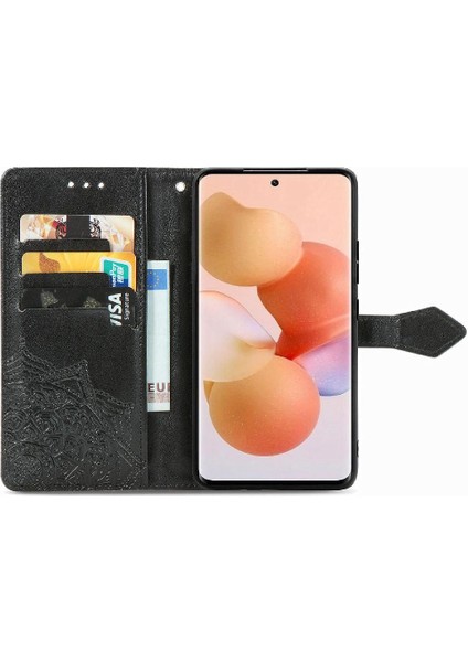 Xiaomi 12 Lite Için Kılıf Zarif Desen Kapak Kapak Darbeye Basit (Yurt Dışından)