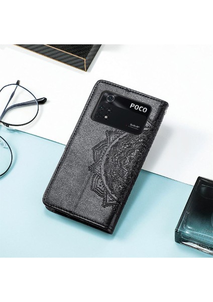 Xiaomi Poco M4 Pro Darbeye Kapak Kapak Zarif Desen Kılıf (Yurt Dışından)