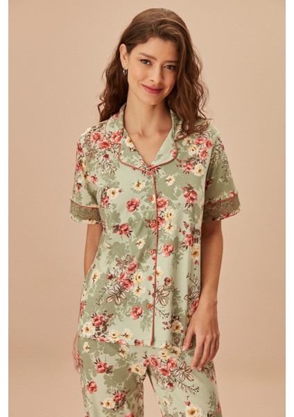 Green Rose Maskülen Pijama Takımı