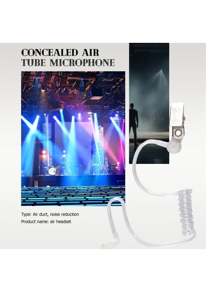 10 Adet Aksesuarları Hava Akustik Tüp Kulaklık Kulaklık Radyo Walkie Talkie Kulaklık Için 888S Uv-5r Uv-82 (Yurt Dışından) fırsatları