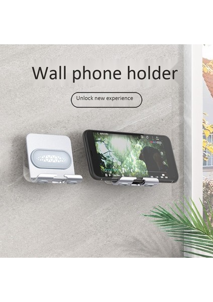 Duvar Telefonu Tutucu Montajı, Güncelleme Sürümü Banyo, Mutfak Ofis Için Duvar Telefonu Montajı (Yurt Dışından)
