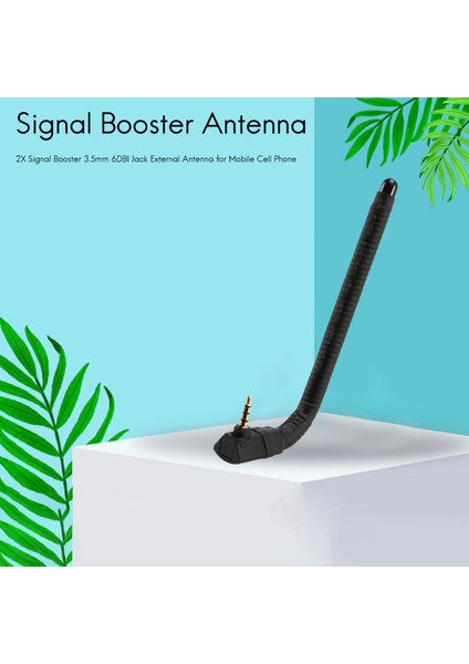 Cep Telefonu Için Sinyal Güçlendirici 3.5mm 6dbı Jack Harici Anten (Yurt Dışından) fiyatları