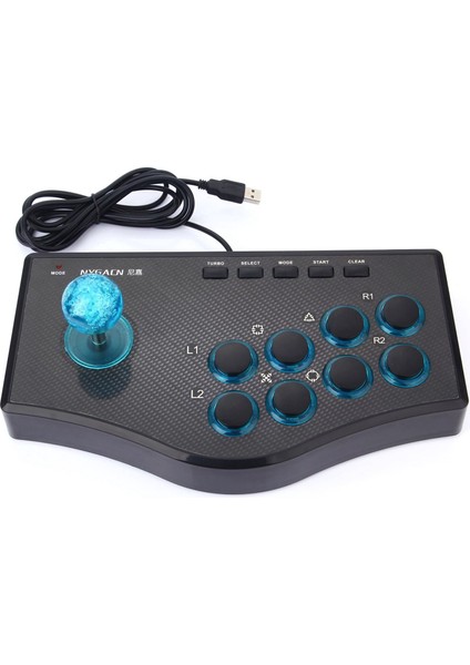 Kablolu Oyun Denetleyicisi Oyun Rocker USB Arcade Joystick Ps3 Bilgisayar Pc Gamepad Oyun Konsolu Için Usbf Sopa (Yurt Dışından)