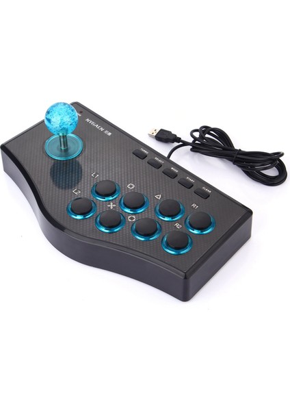 Kablolu Oyun Denetleyicisi Oyun Rocker USB Arcade Joystick Ps3 Bilgisayar Pc Gamepad Oyun Konsolu Için Usbf Sopa (Yurt Dışından)