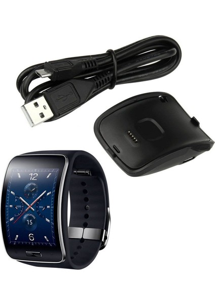 Gear S R750 Şarj Cihazı Için, Gear S R750 Akıllı Saat Için USB Şarj Kablosu ile Yükseltilmiş Taşınabilir Şarj Cihazı Dock Beşiği (Gear S Şarj Cihazı) (Yurt Dışından) fiyatları