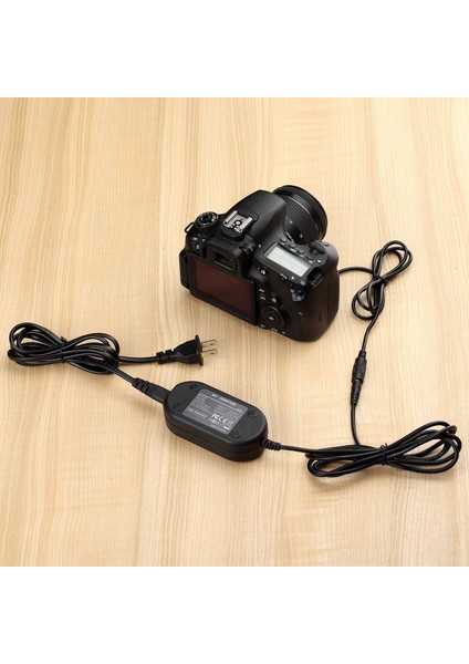 E6 Ac Güç Kaynağı Lp-E6 LP-E6N Dc Çoğaltıcı Kukla Adaptör Kamera Şarj Cihazı 5ds 5ds R 5d Mark Iı Iıı Iv 60D 60DA 6d 70D 7d 7d Mark Iı 80D Dslr (Abd Tak) (Yurt Dışından)