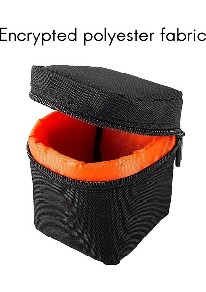 Kamera Lens Çantası Dslr Yastıklı Kalın Darbeye Dayanıklı Koruyucu Kılıf Lens Kılıfı Dslr Kamera Için (Yurt Dışından)