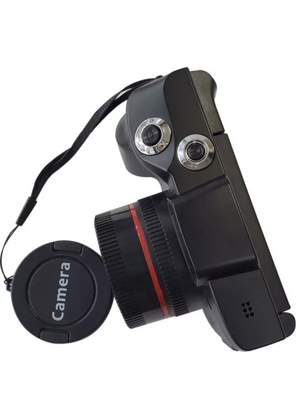 16MP 16X Zoom 1080P Hd Döndürme Ekranı Mini Aynasız Dijital Kamera Kamera Dv Dahili Mikrofon ile (Yurt Dışından)