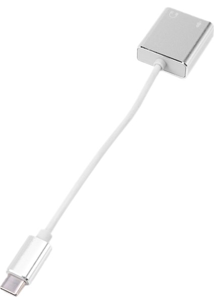 Konektör Tipi C Kablo Ses I Ayırıcı Harici Adaptör Kulaklık USB Ses I Harici Adaptör ile 3.5mm Dişi (Yurt Dışından) fırsatları