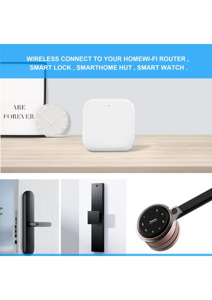 Tt Kilit App Için G2 Ağ Geçidi Bluetooth Akıllı Elektronik Dış Kapı Kilidi Wifi Adaptörü (Yurt Dışından) fırsatları