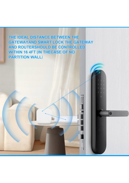 Tt Kilit App Için G2 Ağ Geçidi Bluetooth Akıllı Elektronik Dış Kapı Kilidi Wifi Adaptörü (Yurt Dışından) indirimleri