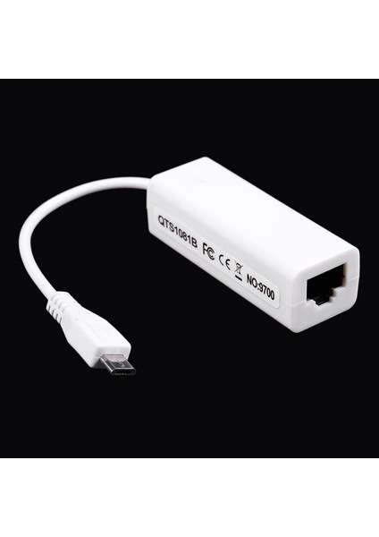 Tablet Pc Için Mini USB 5 Pin 10/100 Mbps RJ45 Lan Ethernet Adaptörü (Yurt Dışından)