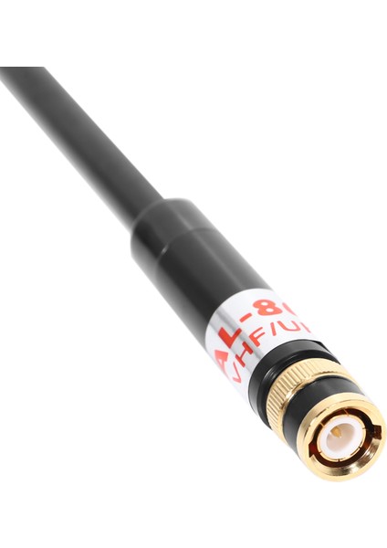 AL800 Uhf Vhf Teleskopik Bnc Anten Yüksek Kaliteli Taşınabilir Iki Yönlü Telsiz TK-208 Tk-Icom Walkie Talkie IC-V85 (Yurt Dışından)