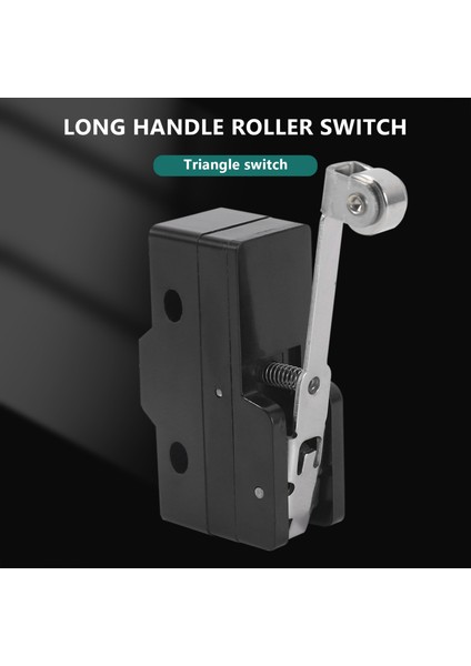 Panel Montajlı Uzun Menteşe Makaralı Kol Ac Dc Temel Mikro Anahtar Z-15GW2-B (Yurt Dışından)