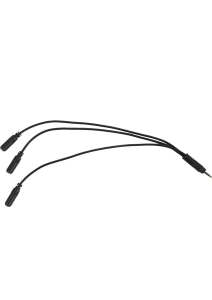 3,5 mm Stereo Ses Dağıtıcı Kablo Altın Kaplama 3,5 mm (1/8 Inç) Trrs Stereo Fiş Erkek - 3 x 1/8 Inç 3,5 mm Stereo Jak Dişi 1 Giriş 3 Çıkış Stereo Ses Aux Ayırıcı Kablo (Yurt Dışından) fiyatları