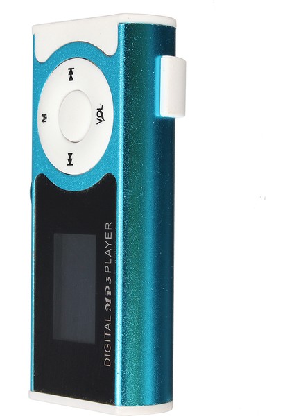 Mını USB Klip Oynatıcı Mp3 Oynatıcı LCD Ekran 16 GB Mini Sd Tf I (Yurt Dışından)