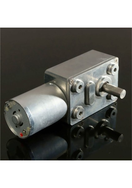 GW370 12V 6rpm Tersinir Yüksek Sonsuz Dişli Motor Torklu Turbo Dc Motor 35A (Yurt Dışından)