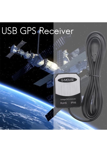 Gps Veri Toplama Için, Pc Notebook Navigasyon Gps USB Alıcı Google Earth Windows Için Gmouse Anten Modülü (Yurt Dışından)