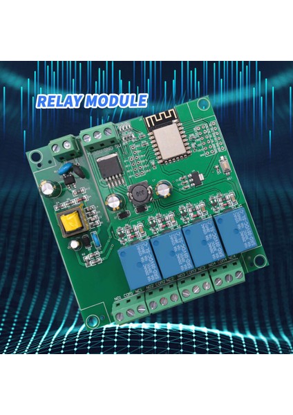 ESP8266 Kablosuz Wıfı 4 Kanal Röle Modülü ESP-12F Wifi Geliştirme I, Ac/dc 5V/8-80V Güç Kaynağı Için (Yurt Dışından)