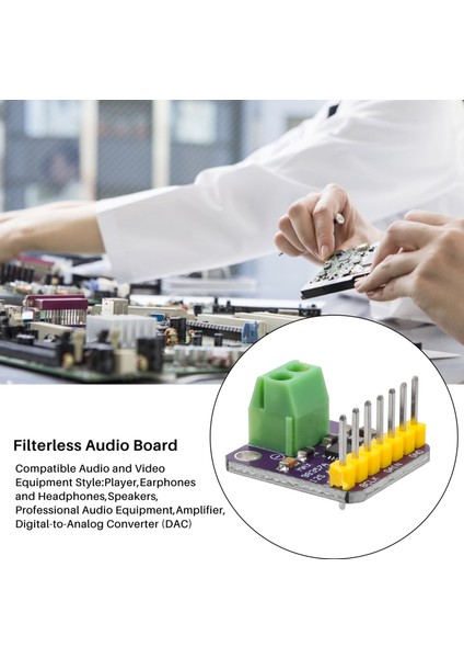 MAX98357 I2S 3W D Sınıfı Amplifikatör Koparma Arayüzü Dac Dekoder Modülü Filtresiz Ses I ESP32 (Yurt Dışından)