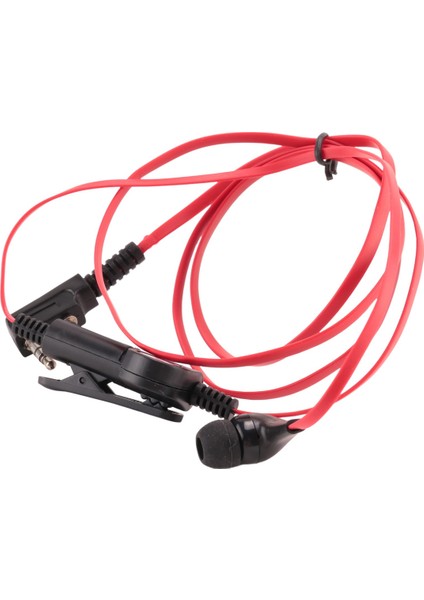 2 Pin Erişte Tarzı Kulaklık Kulaklık K Fiş Kulaklık Kulaklık UV5R -888S UV5R Radyo Kırmızı Tel (Yurt Dışından)