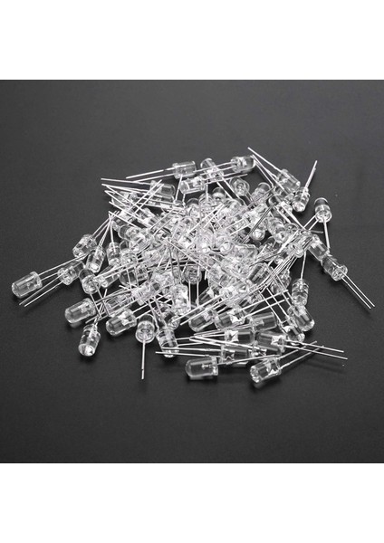 100 Adet 5mm Sıcak Beyaz LED Diyot Işıklar Dc 3V 20MA Ampul Lambalar Elektronik Bileşenler Işık Yayan Diyotlar (Yurt Dışından) fiyatları