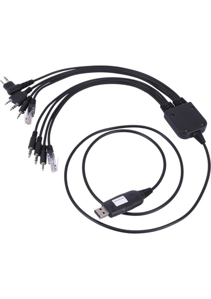 Icom Için Yenı 8 In 1 USB Programlama Kablosu Kullanışlı Walkie Talkie Araba Radyo CD Yazılımı (Yurt Dışından)
