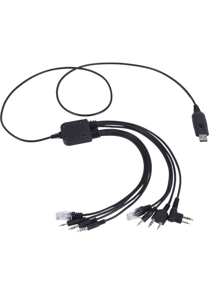 Icom Için Yenı 8 In 1 USB Programlama Kablosu Kullanışlı Walkie Talkie Araba Radyo CD Yazılımı (Yurt Dışından)