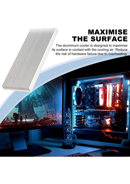 Yüksek Güçlü LED Amplifikatör Transistörü 100X41X8MM Için Alüminyum Isı Emici Soğutucu (Yurt Dışından) fırsatları