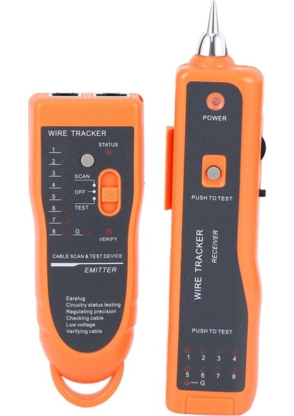 Utp Stp Cat5 Cat6 RJ45 Lan Ağ Kablosu Test Cihazı Hat Bulucu RJ11 Telefon Kablosu Tracker Tracer Teşhis Ton Kiti XQ-350 (Yurt Dışından) fiyatları