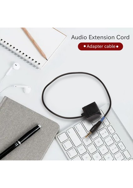 3.5mm Erkek Jack Rj9 4P4C Dişi Adaptör Dönüştürücü Uzatma Kablosu Tel Telefon Için Yüksek Kaliteli Adaptör Kablosu (Yurt Dışından)