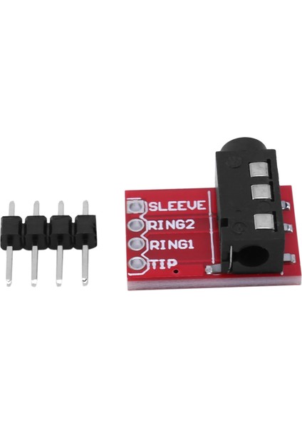Trrs 3.5mm Jack Kesme Panosu Kulaklık Video Ses Mp3 Profesyonel Konnektör Modülü (Yurt Dışından)