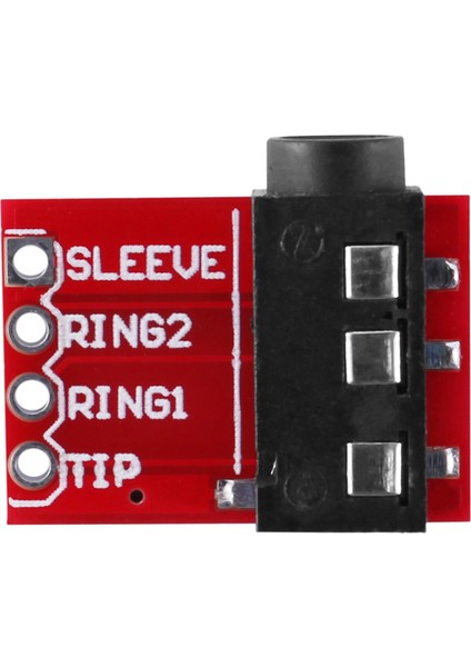 Trrs 3.5mm Jack Kesme Panosu Kulaklık Video Ses Mp3 Profesyonel Konnektör Modülü (Yurt Dışından)