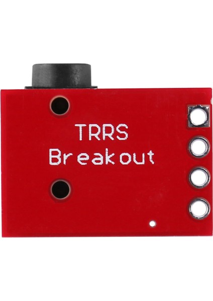 Trrs 3.5mm Jack Kesme Panosu Kulaklık Video Ses Mp3 Profesyonel Konnektör Modülü (Yurt Dışından)